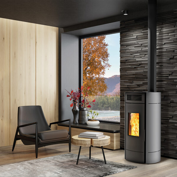 Poêle à Granulés étanche Lodi 6 - concentrique WiFi