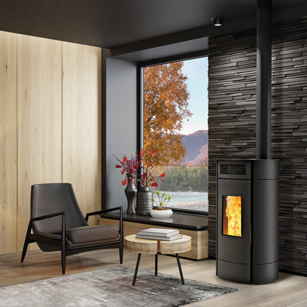 Poêle à Granulés étanche Lodi 6 - concentrique Wi-Fi