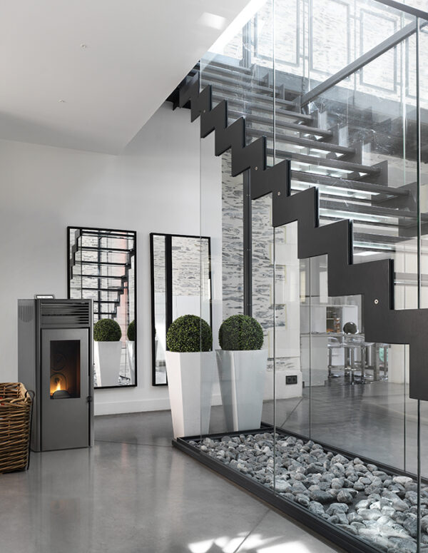 Poêle à Granulés Nola 10 gris - Poêle à Pellets