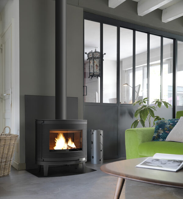 Poêle à bois en fonte Kaori