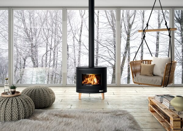 Poêle à bois en fonte Kaori Zen