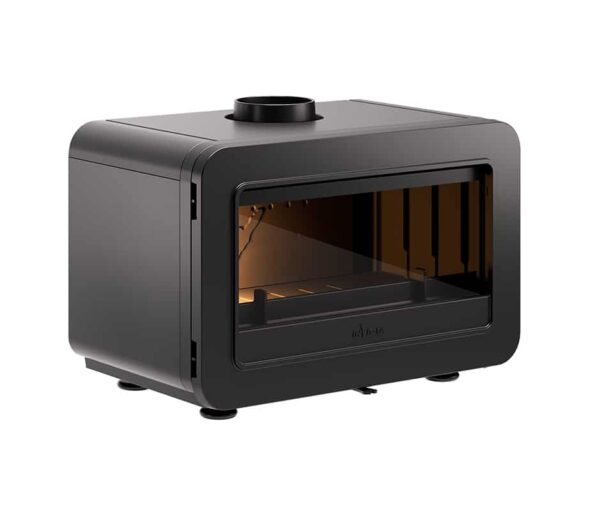 Poêle à bois en fonte Wilson à poser - Raccordable