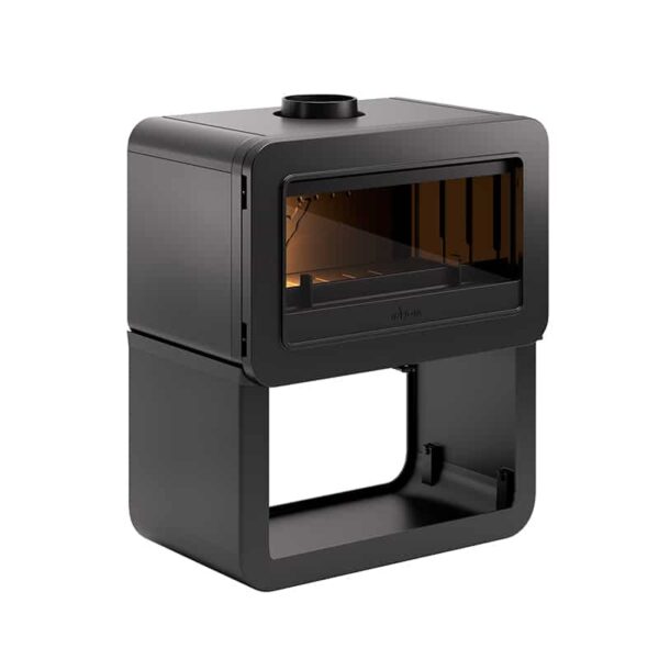 Poêle à bois en fonte Wilson sur Banc - Raccordable