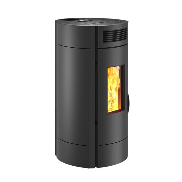 Poêle à Granulés étanche Lodi 8  - concentrique WiFi noir